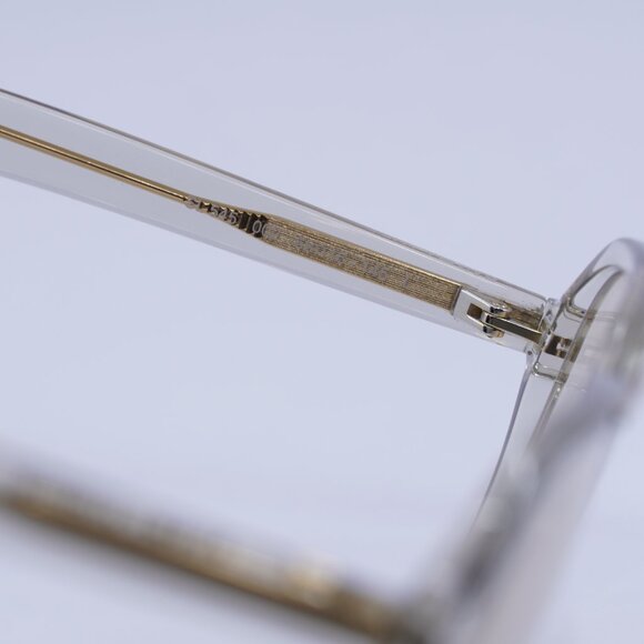 Saint Laurent SL545 002 Sunglasses Beige Aviator Frame, Light Yellow Lenses - Picture 8 of 13